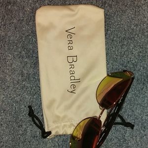 Vera Bradley Polarized Aviator Sunglasses